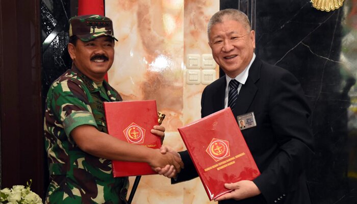 TNI Jalin Kerja Sama Yayasan BTCI di Bidang Kemanusiaan