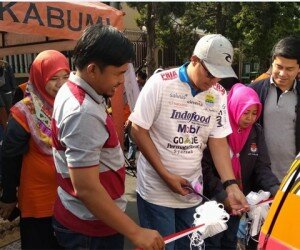 Wali Kota Sukabumi Achmad Fahmi melaunching Moci. (sule)