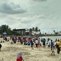 Pantai Ancol. (dok)