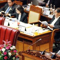 Ketua DPR RI, Puan Maharani saat memimpin Rapat Paripurna. (timyadi)