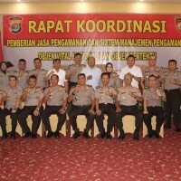 Kapolda Lampung Irjen Pol Purwadi Arianto, pimpin Rakor Direktorat Pengamanan objek vital .(ist)