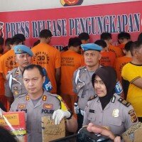 Tindak pidana narkoba di Polres Bogor